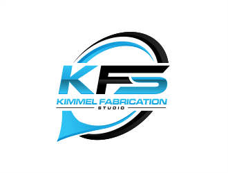 Kimmel Fabrication Studio logo design by evdesign