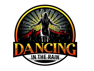 Standing on the Rock or Dancing in the Rain logo design by DreamLogoDesign