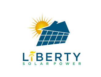 Liberty Solar Power logo design by cimot