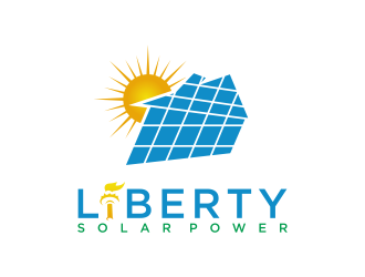 Liberty Solar Power logo design by cimot