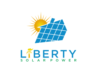 Liberty Solar Power logo design by cimot