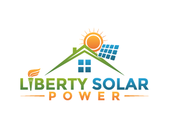 Liberty Solar Power logo design by BrightARTS