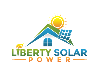 Liberty Solar Power logo design by BrightARTS