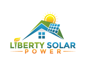 Liberty Solar Power logo design by BrightARTS