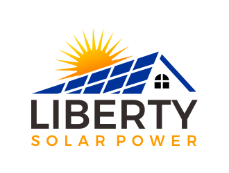 Liberty Solar Power logo design by creator_studios