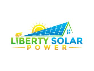 Liberty Solar Power logo design by BrightARTS