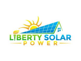 Liberty Solar Power logo design by BrightARTS