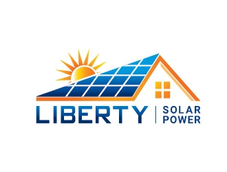 Liberty Solar Power logo design by agoosh