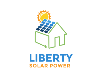 Liberty Solar Power logo design by aldesign