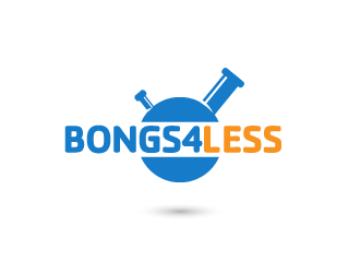 Bongs4Less logo design by pollo