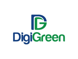 DigiGreen logo design by pixalrahul