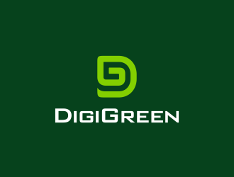 DigiGreen logo design by mashoodpp