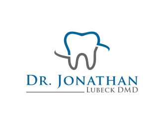 Dr. Jonathan Lubeck DMD logo design by BlessedArt
