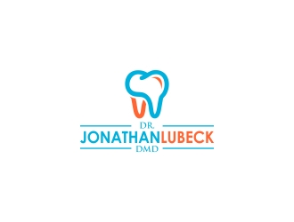 Dr. Jonathan Lubeck DMD logo design by CreativeKiller