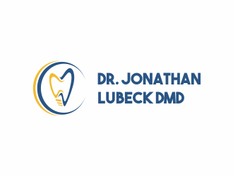 Dr. Jonathan Lubeck DMD logo design by up2date