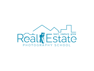 Real Estate Photography School logo design by hwkomp