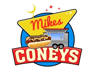 Mikes Coneys logo design by Suvendu