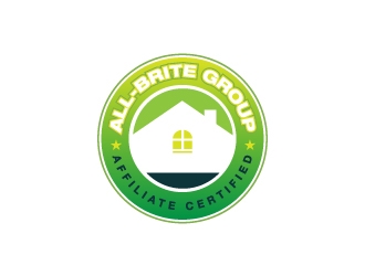 All-Brite Group Affiliate Certified logo design by jhanxtc