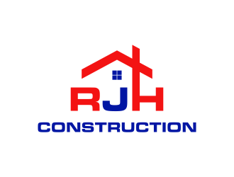 RJH Construction logo design by cimot