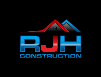 RJH Construction logo design by cimot