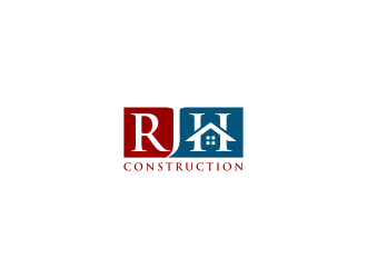 RJH Construction logo design by dewipadi