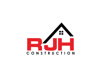 RJH Construction logo design by perf8symmetry