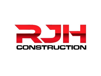 RJH Construction logo design by usef44