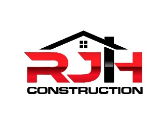 RJH Construction logo design by usef44