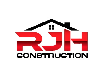 RJH Construction logo design by usef44