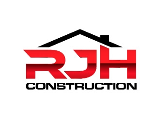 RJH Construction logo design by usef44