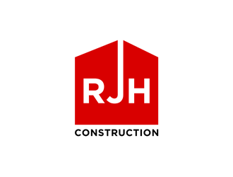 RJH Construction logo design by alby