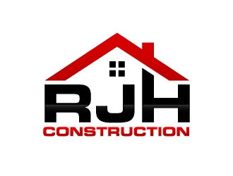 RJH Construction logo design by labo