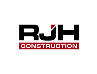 RJH Construction logo design by santrie