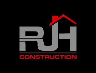 RJH Construction logo design by Mahrein