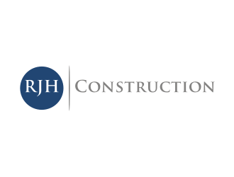 RJH Construction logo design by nurul_rizkon