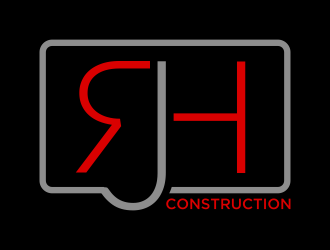 RJH Construction logo design by Mahrein