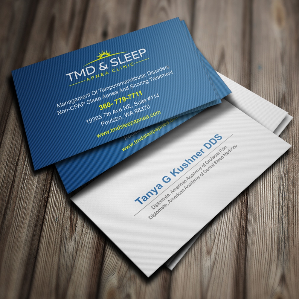 TMD & Sleep Apnea Clinic logo design by Kindo