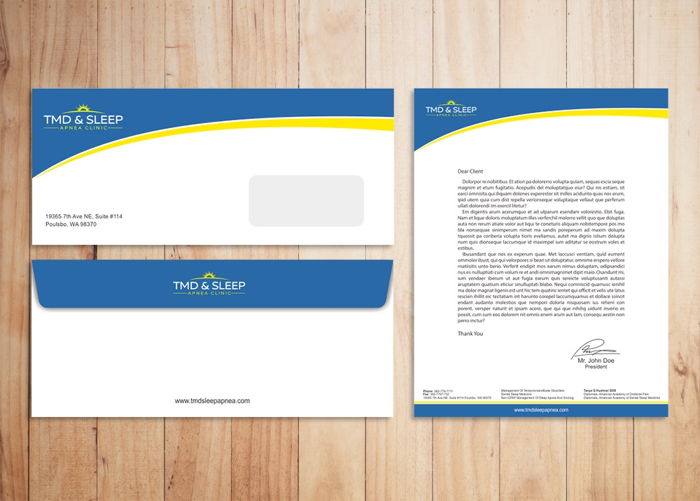 TMD & Sleep Apnea Clinic logo design by Kindo