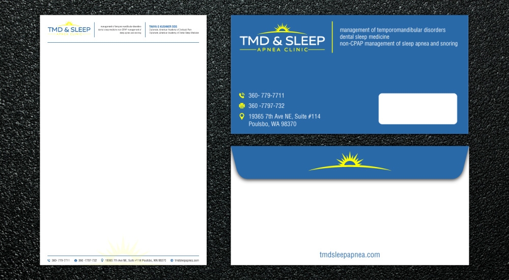 TMD & Sleep Apnea Clinic logo design by Art_Chaza