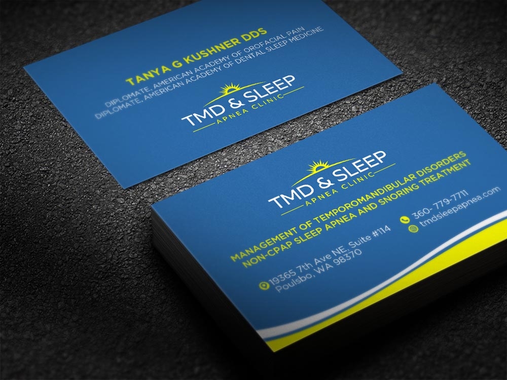 TMD & Sleep Apnea Clinic logo design by scriotx