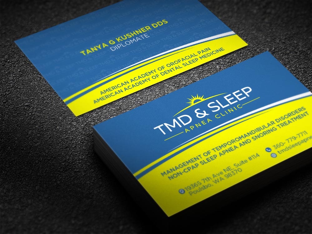 TMD & Sleep Apnea Clinic logo design by scriotx