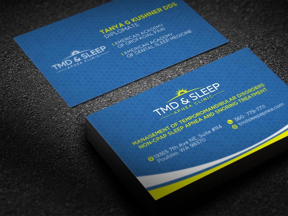 TMD & Sleep Apnea Clinic logo design by scriotx