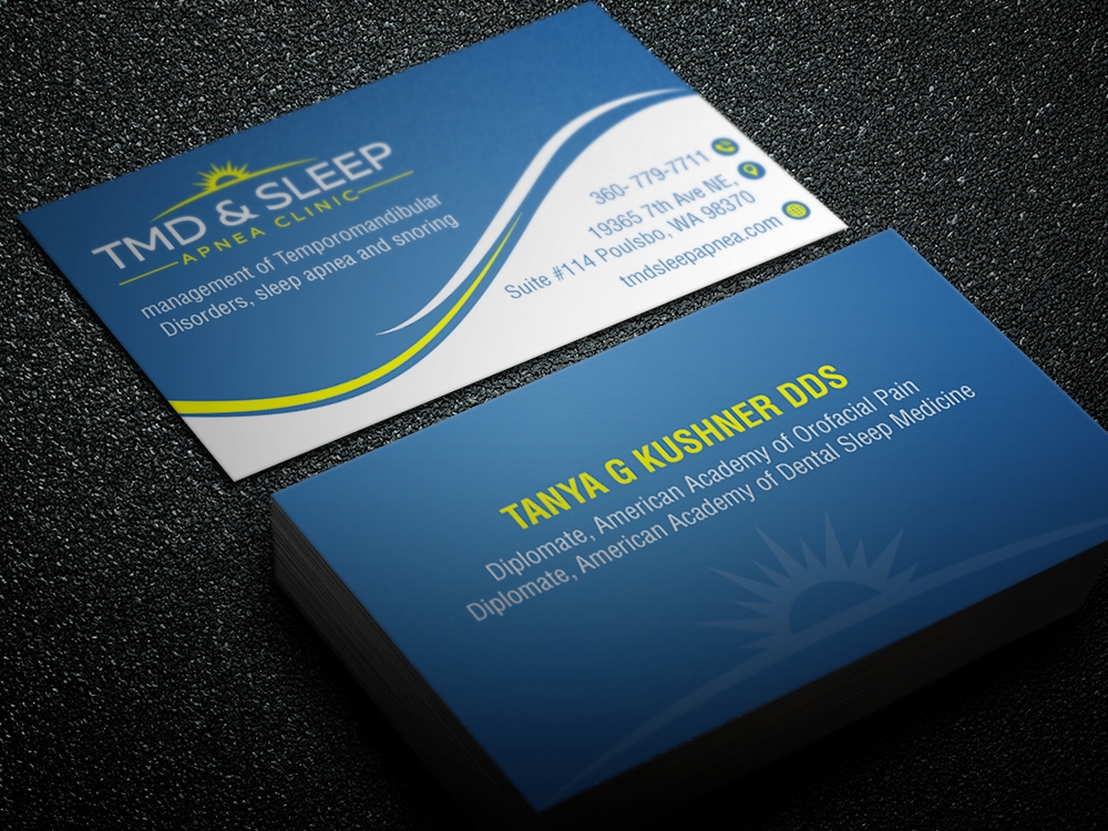 TMD & Sleep Apnea Clinic logo design by Art_Chaza