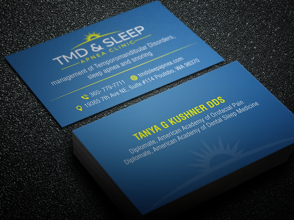 TMD & Sleep Apnea Clinic logo design by Art_Chaza