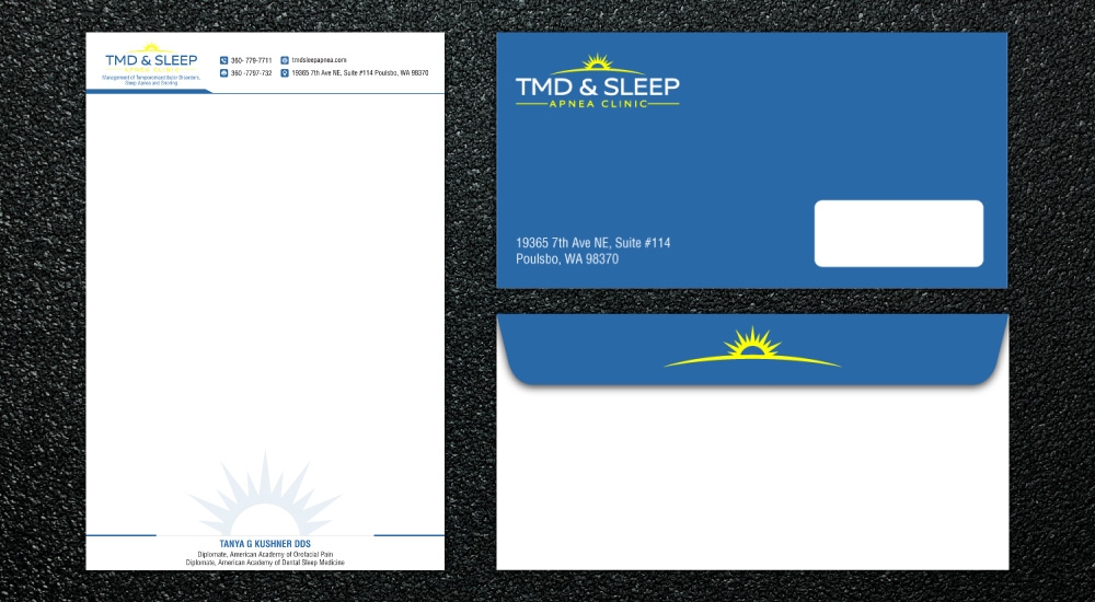 TMD & Sleep Apnea Clinic logo design by Art_Chaza