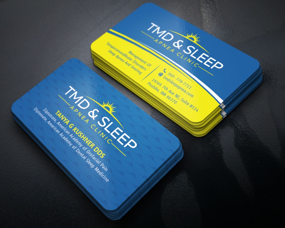 TMD & Sleep Apnea Clinic logo design by Boomstudioz