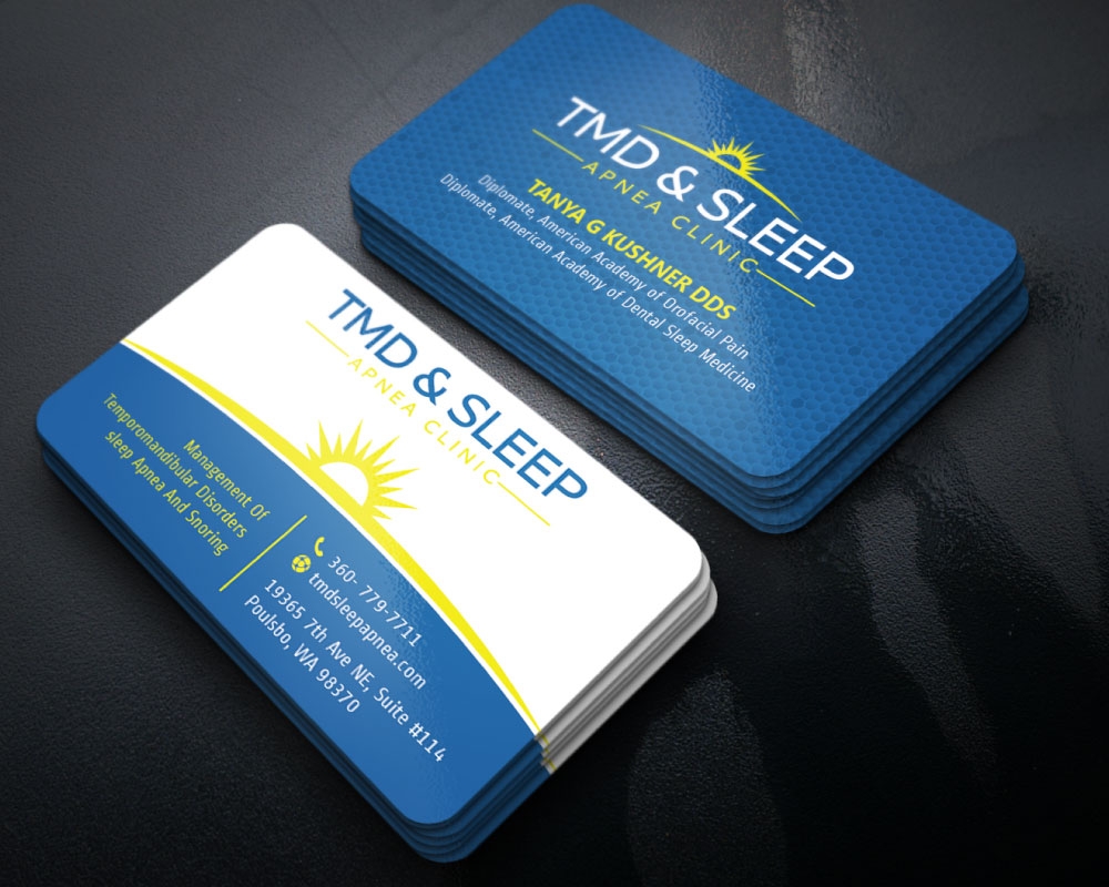 TMD & Sleep Apnea Clinic logo design by Boomstudioz