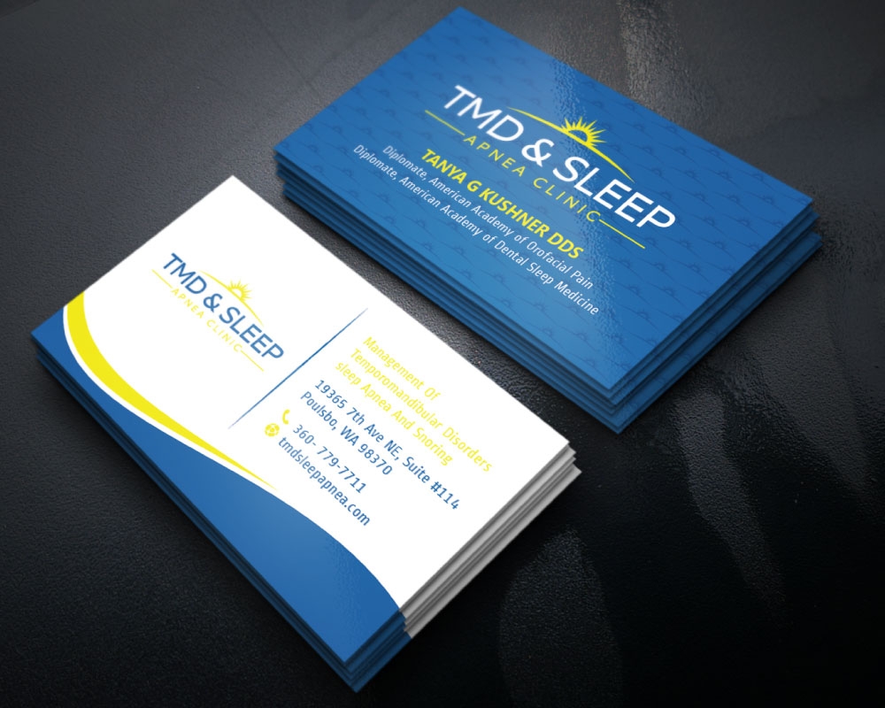 TMD & Sleep Apnea Clinic logo design by Boomstudioz