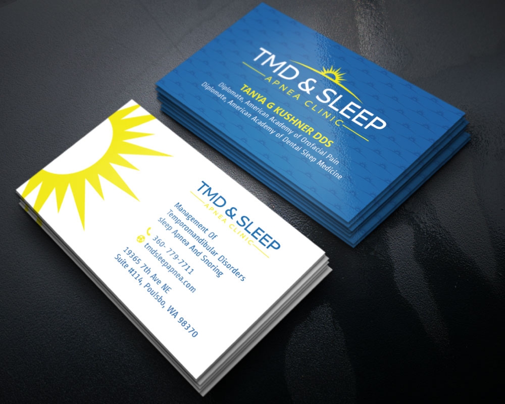 TMD & Sleep Apnea Clinic logo design by Boomstudioz