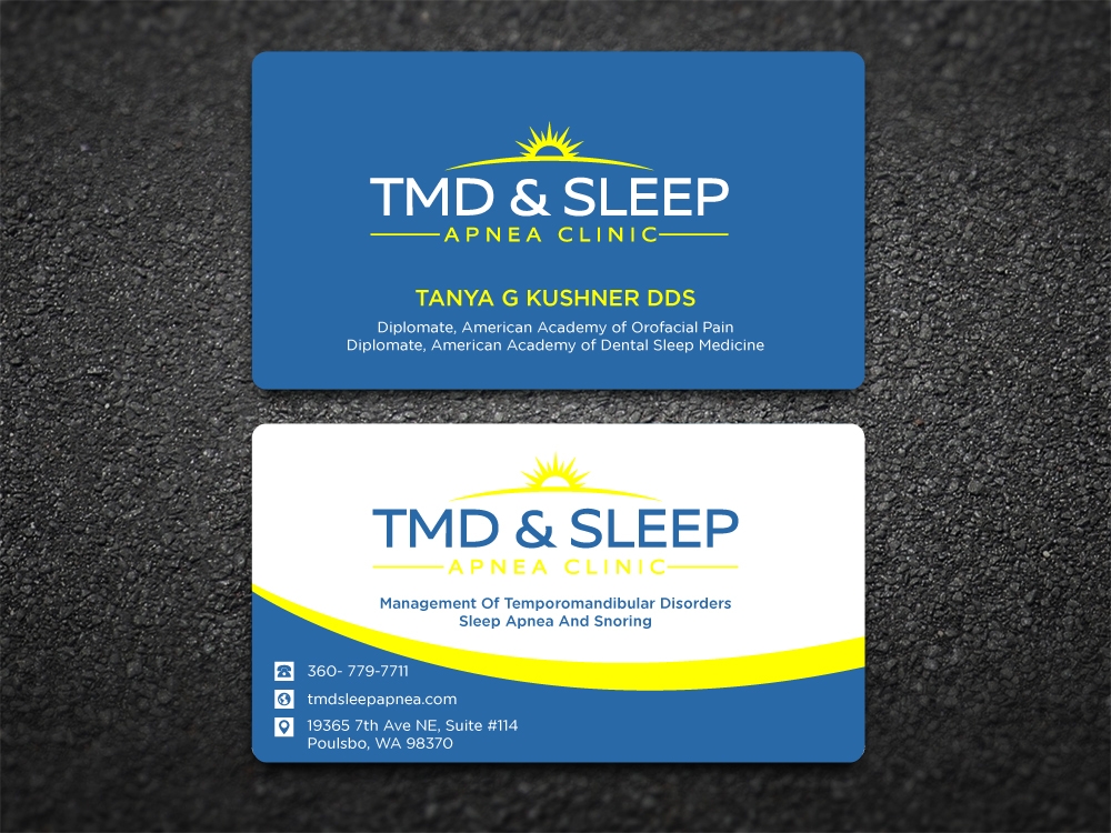 TMD & Sleep Apnea Clinic logo design by labo
